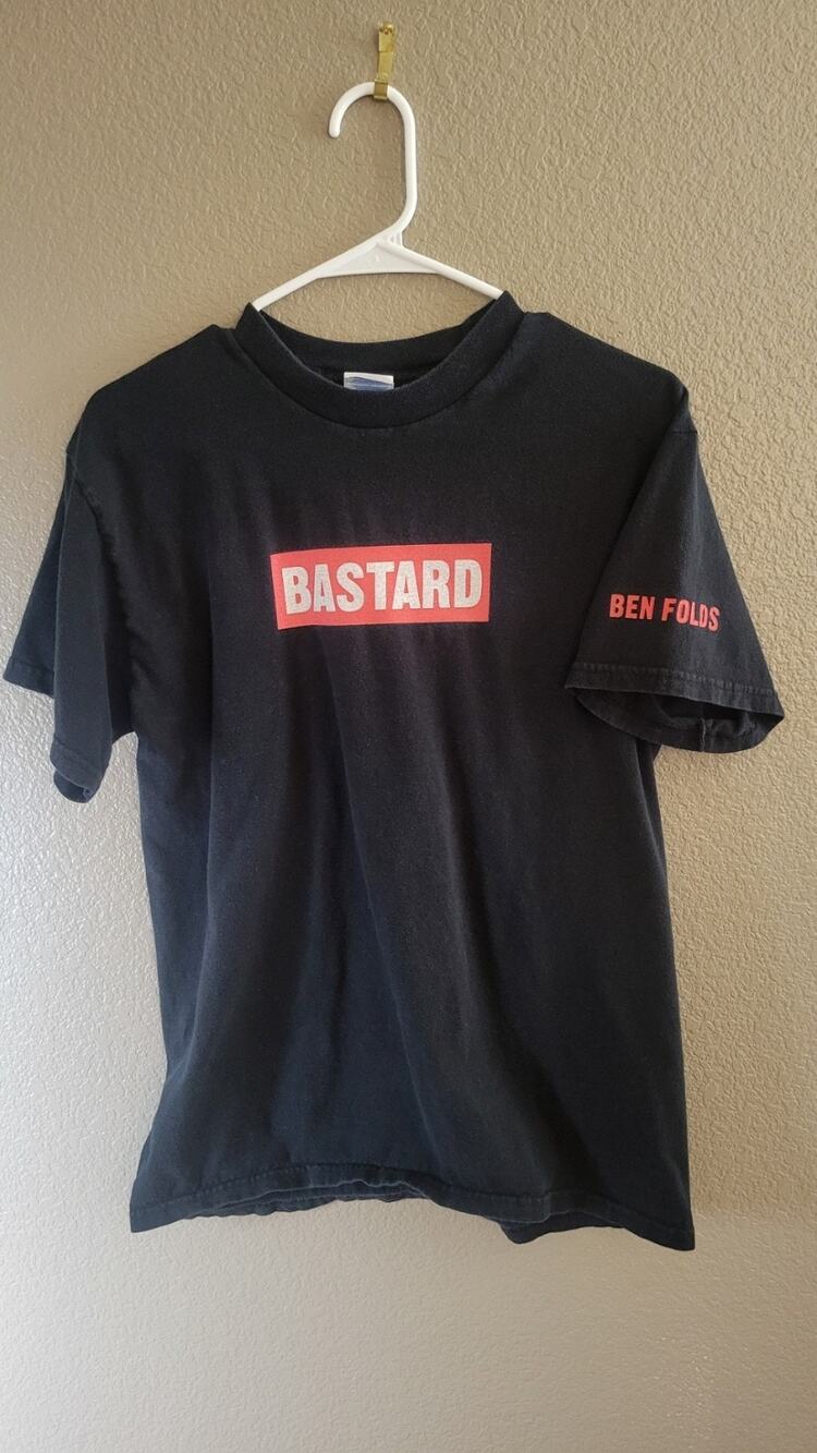 Ben Folds 2005 Bastard T-Shirt Sz Medium